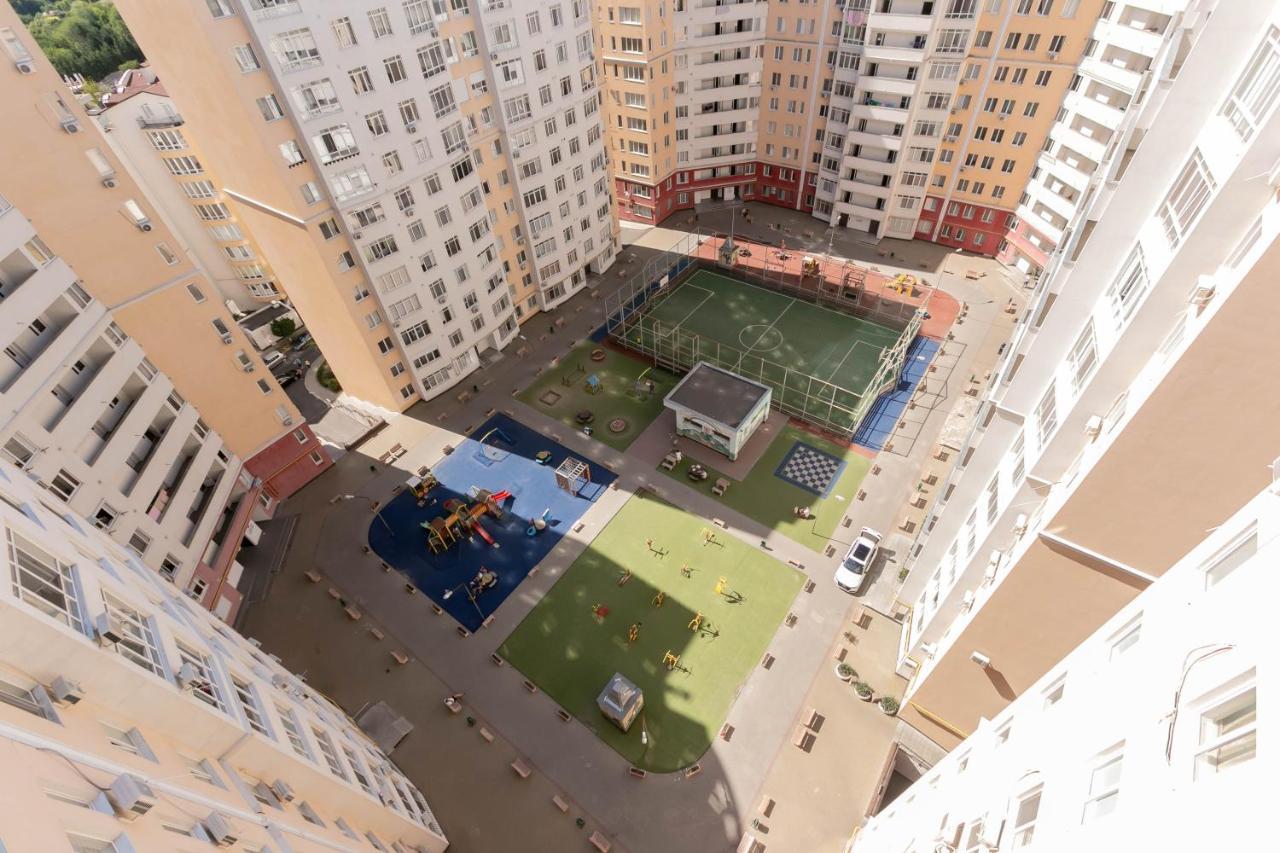 Comfortable Apartment With A Panoramic View Kischinau Exterior foto