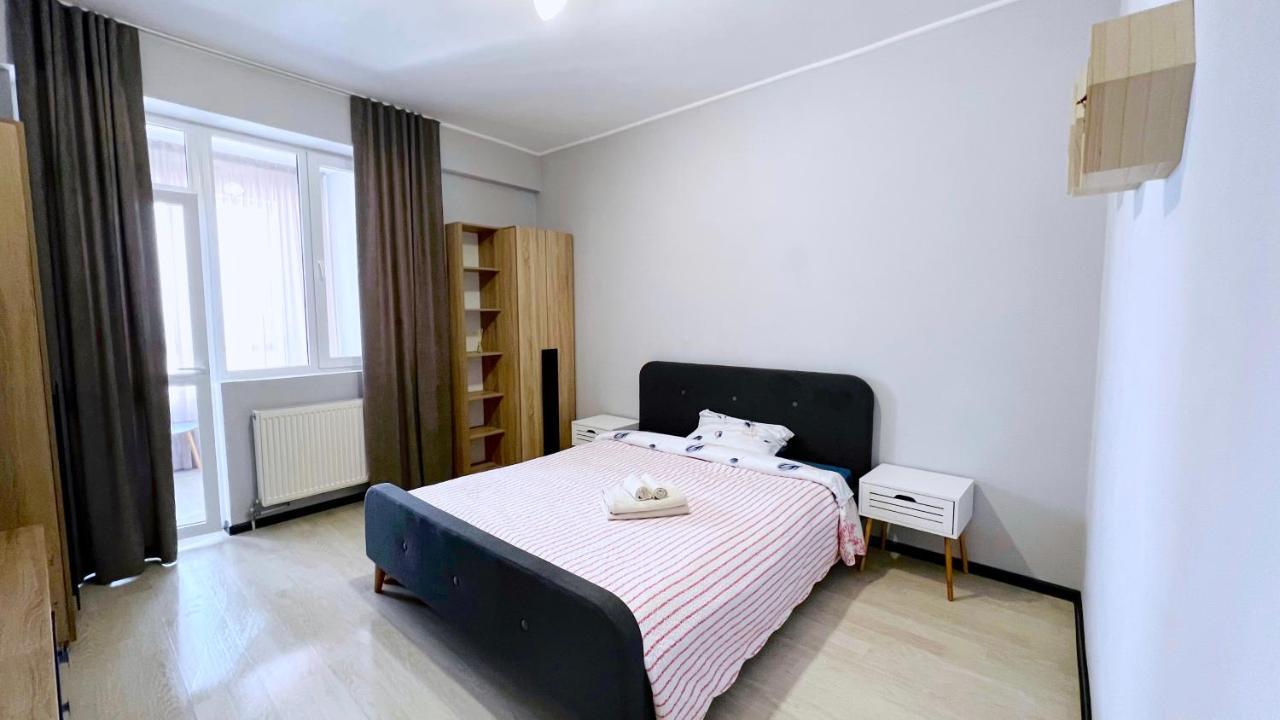 Comfortable Apartment With A Panoramic View Kischinau Exterior foto