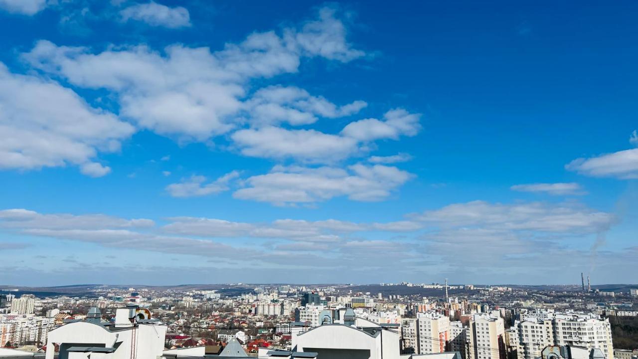 Comfortable Apartment With A Panoramic View Kischinau Exterior foto